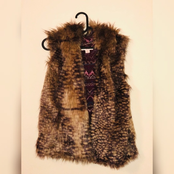 Mossimo Supply Co. Jackets & Blazers - Faux Fur Vest
